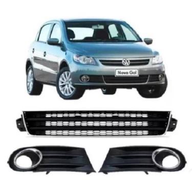 Imagem de Grade Inferior Milhas Aro Cromada Gol Saveiro Voyage G5
