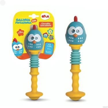 Imagem de Chocalho Esticadinho Galinha Pintadinha - Elka