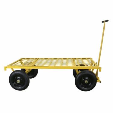 Imagem de Carrinho Plataforma Grade De Aço 75x150 Cm Mp-600g Lynus