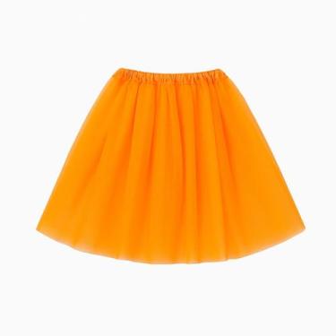 Imagem de Saia Tule ( TUTU ) Adulto - Festas e Fantasias, Laranja neon