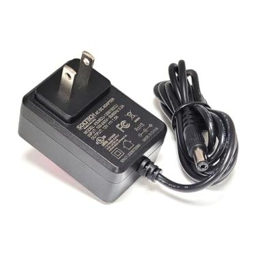 Imagem de SOLTECH Fonte de alimentação para câmera de segurança CCTV 12V 1A, 5,5 x 2,1 mm, 100-240V CA para CC 12 Volts 1 Amps 1000mA 500mA Cabo adaptador de alimentação CA/CC para Samsung Wisenet Night Owl