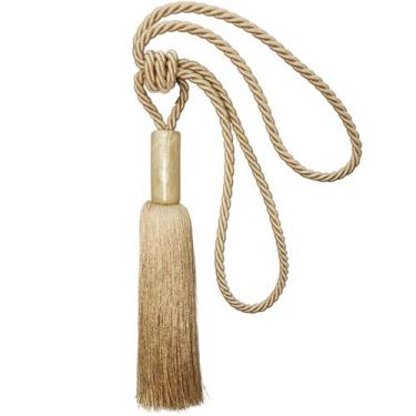 Imagem de Kit 2 Abraçadeira para Cortina Maria Niazitex Par Prendedor Pingente C