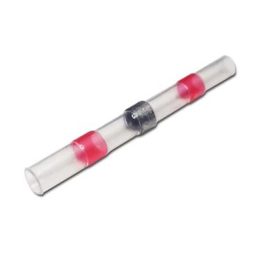 Imagem de Luva Solda Termo Retrátil Emendas Eletricas Fios 22-18 Awg (0,5-1,0 mm)