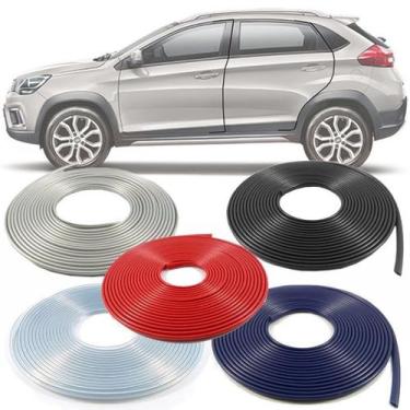 Imagem de Borracha Protetor de Borda Chery Tiggo 2 2018 19 20 21 - 10 Metros Fab