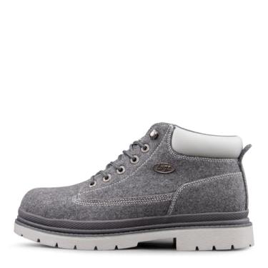 Imagem de Lugz Bota masculina Drifter Peacoat Chukka, Carvão/Cinza, 7.5