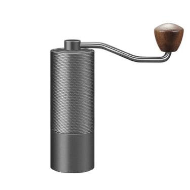 Imagem de Moedor de café manual - configurações de grossura ajustável, máquina de café portátil de aço inoxidável, moedor de grãos de café com manivela manual com núcleo de aço CNC, moedor de café portátil