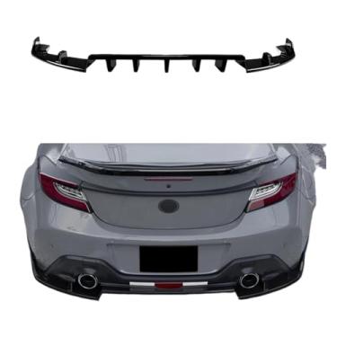 Imagem de Compatível com Toyota GR86 Compatível com Subaru BRZ 2022-2025 Difusor de para-choque traseiro Coupé 2 portas Aerofólio automático Placa Divisor Protetor de proteção(Silver)