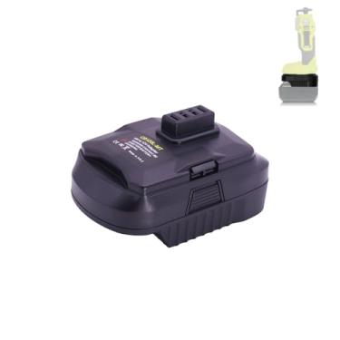 Imagem de aeobdai Conversor de energia compatível com Ryobi 12V Tools adaptador de bateria compatível com conversor de lítio Makita 18V 18 V para 12 V Step Down
