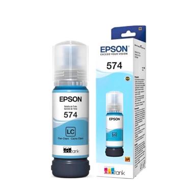 Imagem de Refil De Tinta Epson T574520 Ciano Claro 70ml L8050 Epson