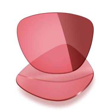Imagem de Mryok Lentes de substituição UV400 para óculos de sol Oakley Trillbe X OO9340, HD Polarized, proteção UV, resistente a impactos e ajuste perfeito - Fotocromático rosa