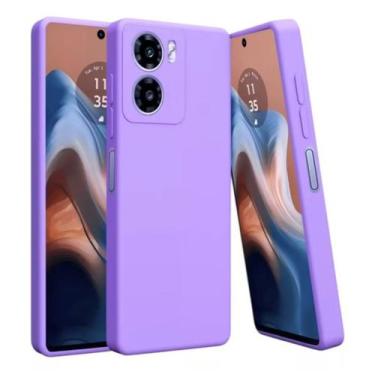 Imagem de Capa Capinha Anti Shock Aveludada e Película 3D Para Motorola Moto G05