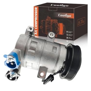 Imagem de Compressor de ar condicionado CO11332C com embreagem compatível com Ford Escape 2008-2012, Mazda Tribute & Mercury Mariner 2008-2011, 2.3L 2.5L