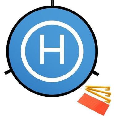 Imagem de Tapete de pouso portátil UAV Fast-fold 75cm Avental de almofada de pou