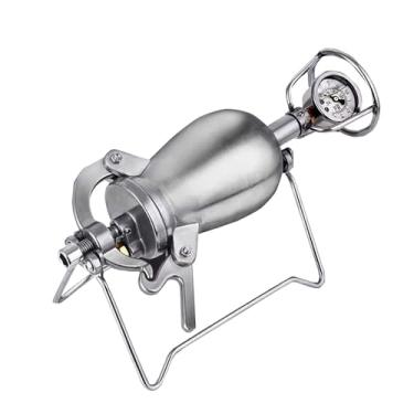 Imagem de Panela de pressão de pipoca chinesa, máquina de pipoca doméstica de aço inoxidável simples e conveniente, tamanho/266