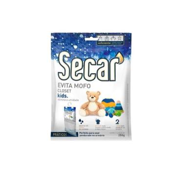 Imagem de Evita Mofo Secar Original Closet Kids 250g Desumificador Guarda Roupa 