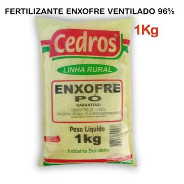 Imagem de Fertilizante Mineral Enxofre Puro 1 Pacote 1kg Orgânico - AGROADUBO / 