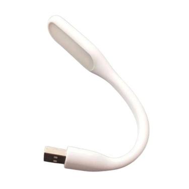 Imagem de Luminária De Led Usb Alto Brilho Portátil Notebook Branco