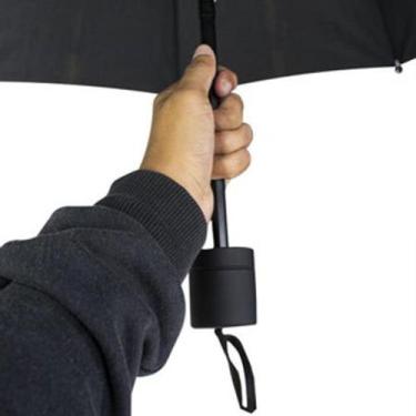 Imagem de Guarda chuva Sombrinha Preto Liso Unissex Ys-122 - ihanchina