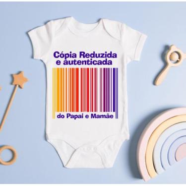 Imagem de Body Personalizado Bebê Autenticada - Baby da Moda