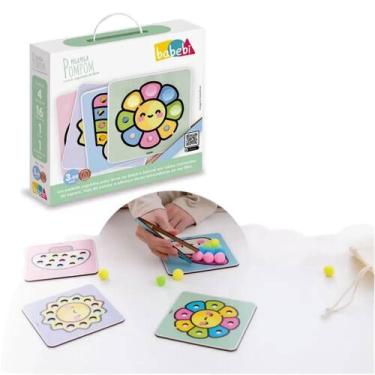 Imagem de Pega Pega Pompom Joguinhos de Bolsa Brinquedos e Jogos Educativos Em M