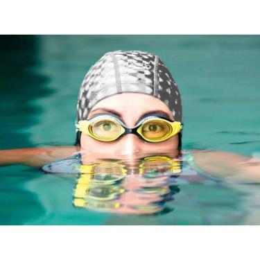 Imagem de Touca De Natação Speedo Comfort 3D Cap Impermeá Prata