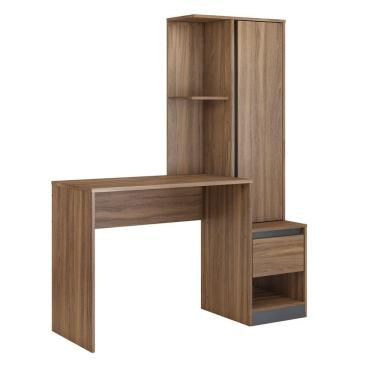 Imagem de Escrivaninha Com Armário 1 Porta Office Morada Grafito