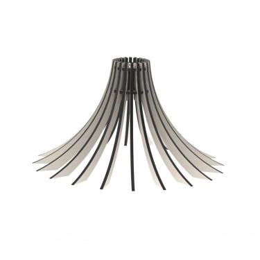 Imagem de Luminária Teto Tipo Pendente Dalia Mdf - Completa Cor: Mdf Cru