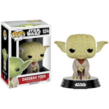 Imagem de Funko Pop Star Wars 124 Dagobah Yoda