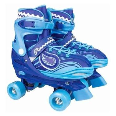 Imagem de Patins Roller Azul 38-41 - Fenix RL-03A
