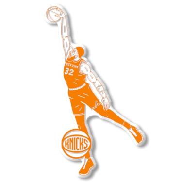 Imagem de Ímã de borracha moldado 3D Karl-Anthony Towns, New York Knicks by Classic Magnets, 13 cm x 7,4 cm, lembranças e presentes colecionáveis da NBA feitos nos EUA