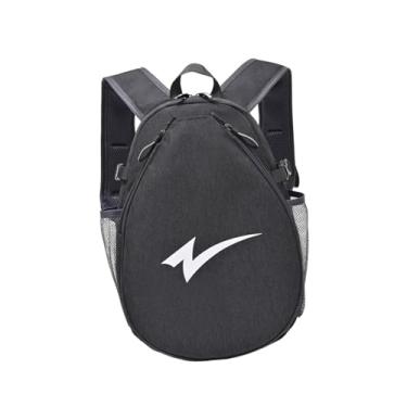 Imagem de menolana Mochila para raquete de tênis, bolsa portátil para guardar raquetes, mochila para uso diário com alça de ombro ajustável, bolsa para badminton para, Cinza Escuro