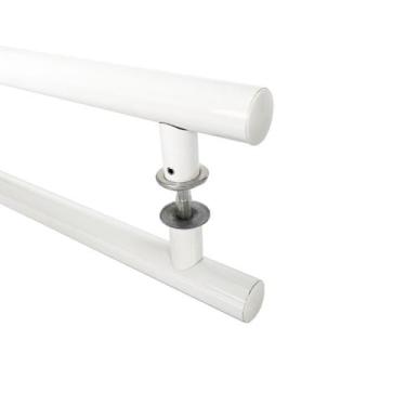 Imagem de Puxador Para Porta Duplo Em Alumínio 30cm Tubular - Decorplace
