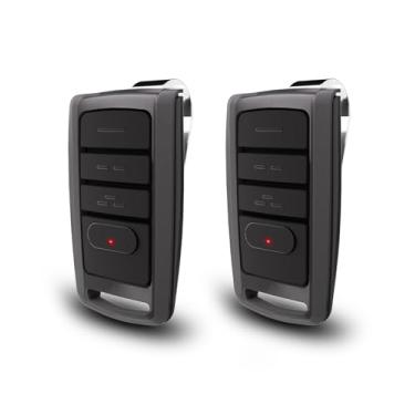 Imagem de 2 para controle remoto de porta de garagem O3T-BX O3T-A, substituição para controle remoto de porta de garagem Genie Intellicode G3T-BX G3T-R, busca automática de frequência dupla 315/390MHZ, 3 botões