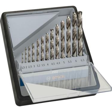 Imagem de Bosch Jogo de Brocas PRO Metal HSS-G 1,5-6,5mm, 13un