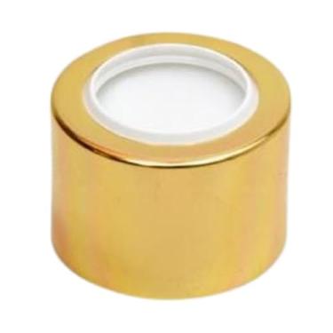 Imagem de Kit 02 Frascos PET Turmalina 200ml para Difusor de Aromas e Sabonete Líquido com Tampa Difusora, Válvula Pump, Bandeja Espelhada e Enfeite de Passarinho(DOURADO)