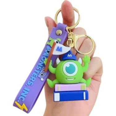 Imagem de Chaveiro 3d Mike Wazowski Monstros Sa Personagem Coleção Acessório Cha