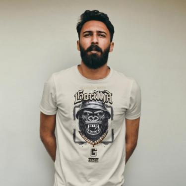 Imagem de Camiseta Casual Masculina em Algodão Dia a Dia Estampa DTF Premiun Leve e Confortável do P ao G1-Masculino