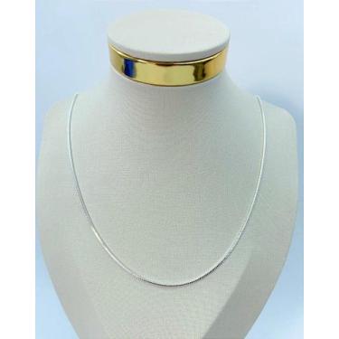 Imagem de Colar Rabo de Rato 1,2mm 60cm Semijoia Banho Prata 925 - 1 Unidade - n