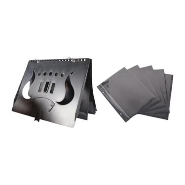 Imagem de JunZheHub Pasta para Partituras com 5 Janelas, Organizador de Fichas para Instrumentos Musicais E Shows
