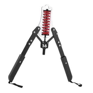 Imagem de YIJU Aparelho de exercício para os braços com resistência ajustável, fortalecedor para exercícios de corpo inteiro e barra de força, Mola Dupla