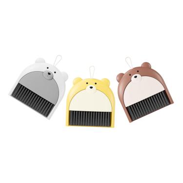 Imagem de ABOOFAN Conjunto de mini vassoura de mesa e pá de lixo pequena para ferramentas de limpeza de crianças