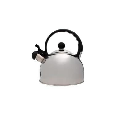 Imagem de Chaleira com Apito em Aço Inox, 2 Litros, Cobre Metalizado, Punho Resistente ao Calor