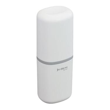 Imagem de Porta Escova de Dentes Plástico Viagem Branco - Estojo Higiene Bucal