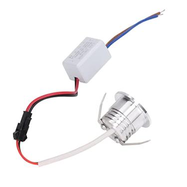 Imagem de Estink Mini Spotlight COB Embutido, Corpo de Alumínio Luz LED de Teto Com Abajur de Alta Transmissão, Luz Suave 3W AC85 265V, para Teto Interno Shopping Banheiro (Luz Branca Quente 3000K)