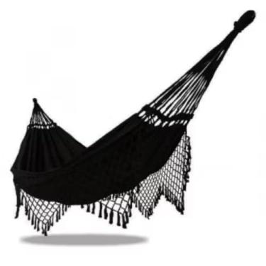 Imagem de Rede de Descanso Casal Dormir Grande Luxo Gigante(Preto)