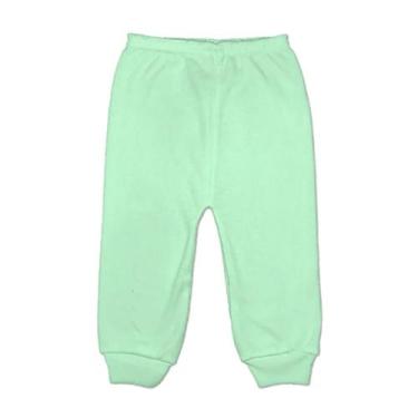 Imagem de Calça Mijão Culote Bebê Liso 100% Algodão Pé Aberto Enxoval - Koala Ba