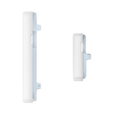 Imagem de BESJMYT Substituição do botão liga/desliga e botão de volume para Samsung Galaxy S23 Botão lateral liga/desliga e botão de volume modelo de substituição: SM-S911U SM-S911U1 Creme