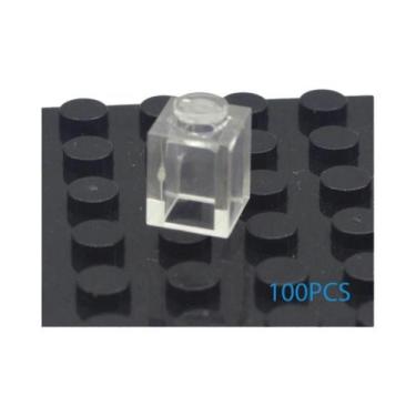 Imagem de 100 Peças De Blocos De Construção Compatíveis MOC 1x1 3005, Brinquedos