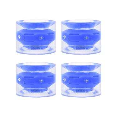 Imagem de KIMISS Roda Flash de Skate Elástica Alta 78A 60x45mm PU para Placa Longboard Cruiser - Passeio Suave, Antiderrapante e Sem Vibração (#4)
