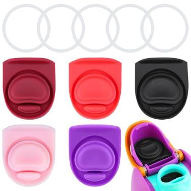 Imagem de ZONBBEE Rolha de substituição e anel de vedação de borracha compatível com Owala FreeSip 680 g, tampa de anéis de vedação superior de garrafa para Owala 16/19/24/32/1,134 g tampa de boca acessórios de